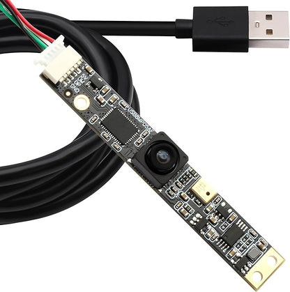 SVPRO 8MP USB Camera Module with Microphone, 102 Degree Wide Angle Laser Engraver Camera for Lightburn, Fixed Focus 4K UVC Webcam Board for Computer,Raspberry Pi