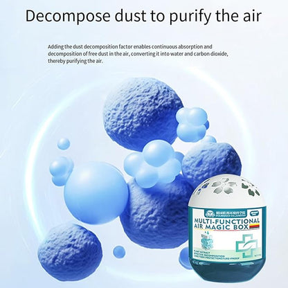 Disposable Air Purifier Box, 20-30 Days Lifespan Air Magic Box, Small Air Purifier for Odor Elimination, Dust Absorption, Smoke Purification (1)