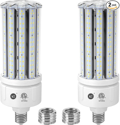 NS 100W Smart LED Bulb with Motion & Dusk-to-Dawn Sensor (16,000LM 5000K | CRI 90 | Flicker-Free) - E26/E39 Base - A19 Shape Aluminum Cooling Core - ETL Certified for Outdoor Security