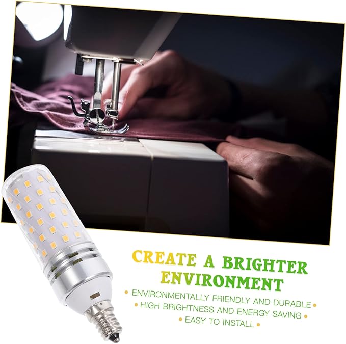 2pcs Smart Led Bulbs Base Warm Light Replacement for Light Bulbs Energy Efficient Low Consumption