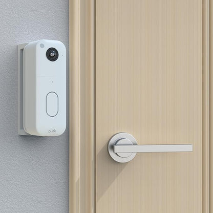 Angle Mount for Blink Video Doorbell (newest model), Doorbell Camera Holder for Blink Doorbell 2nd Gen, Wall Plate Wall Mounting Kit Bracket Corner Mount Accessory Stand for Blink Video Doorbell 2nd