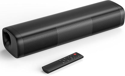 Saiyin 11.7-inch Sound Bar, Small Size & Big Power, Powered by AC Adapter