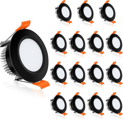 YGS-Tech 2 Inch LED Recessed Lighting, Dimmable Downlight 3W(35W Halogen Equivalent), CRI80, 4000K Natural White Ceiling Light with LED Driver (16 Pack)