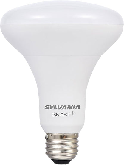 Sylvania Smart 10W BR30 LED Light Bulb for SmartThings and Alexa, Dimmable, 10 Year, 800 Lumens, 2700K, Soft White - 1 Pack (74581)