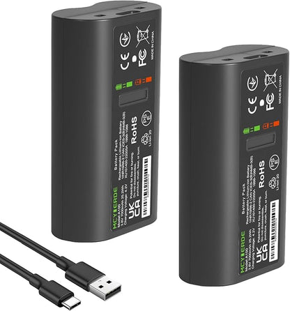 2-Pack 7000mAh Rechargeable Replacement Batteries for Tapo A100 Camera, Compatible with Tapo C400/C400S2, C420/C420S1/C420S2, D230/D230S1