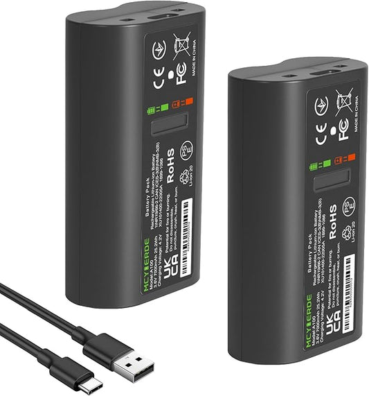 2-Pack 7000mAh Rechargeable Replacement Batteries for Tapo A100 Camera, Compatible with Tapo C400/C400S2, C420/C420S1/C420S2, D230/D230S1