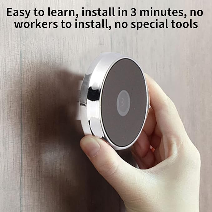 Digital Peephole Viewer Doorbell Mini HD Smart Security Camera 3.5 inches Indoor LCD Screen