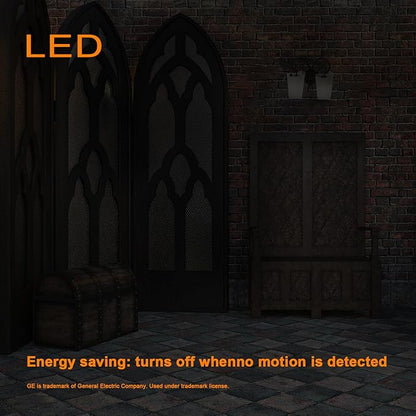 Motion Sensor LED Corn Light Bulbs for Outdoor Indoor, 100W Motion Detector Led Bulb, E26 E39 15000Lm 5000K Daylight, Motion Activated Security Lights for Outside, Inside (2 Pack)