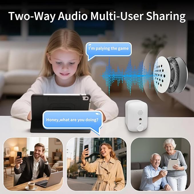 Goalake Wireless Security Camera for Home, 3MP Battery Powered Outdoor/Indoor WiFi Camera with AI Motion Detection, 2-Way Talk, Spotlight Siren, IP65, Cloud/Up to 256G SD Storage(Pre-Inserted SD Card)