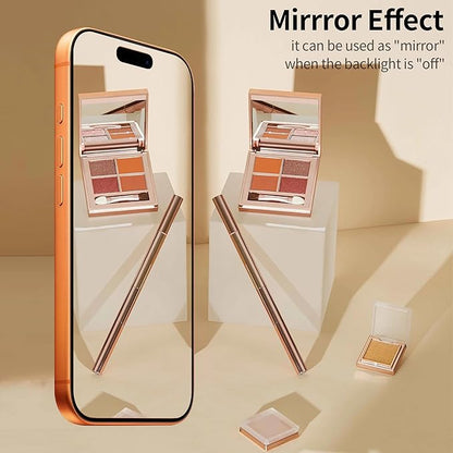 2 Pack Mirror Screen Protector for iPhone 17 Pro Max Privacy Tempered Glass Mirrored Effect Anti-Spy Easy Installation Frame Full Coverage Shatterproof Anti-Scratch Anti-Bubble (6.9 inch Silver)