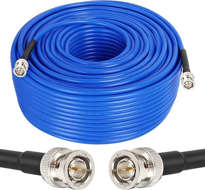 XRDS -RF 12G SDI Cable 250FT, SDI Video Cables 3G/6G/12G 75ohm BNC Male Cable Supports HD-SDI/3G/6G-SDI/4K/8K for Video Security Camera Converter