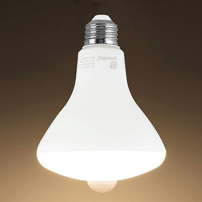 Greenlite BR30 E26 Medium LED Motion Activated Bulb Bright White 65 Watt Equivalence 1 Pk.