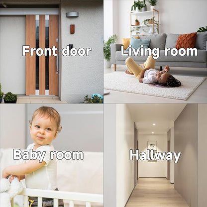4pcs Wireless Security Cameras Outdoor,5G/2.4G Solar Cameras, 2K Battery Powered Surveillance Cameras for Outdoor Use, Color Night Vision, AI Detection, 2-Way Talk, IP65, SD/Cloud, Works Alexa