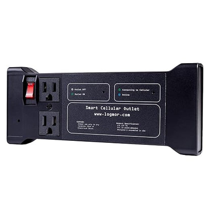 Cellular Smart Plug 4G LTE No WiFi Needed with API Remote Control
