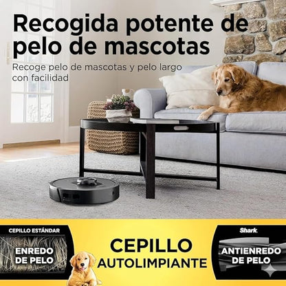 Shark R-RV2310 Matrix Robot Vacuum for Carpets and Hardfloors with Self-Cleaning Brushroll and Precision Mapping - Certified Refurbished