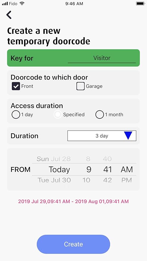 GBF Smart Video Doorbell Intercom for Multi-Unit Apartment Building (3 Units), 3 Units Apartment Video Doorbell, Support Remotely Monitoring, Talking, Unlocking, Checking Missing Calls
