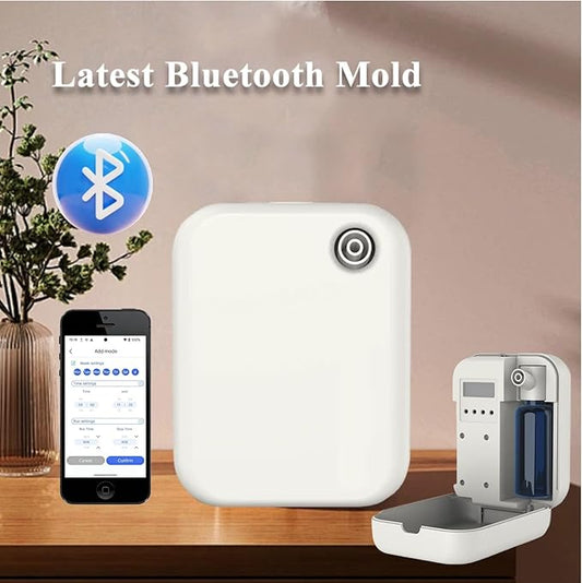 Waterless Essential Oil Diffuser for Home and Commercial Use, Up to 35000 ft³ 160 mL Capacity, Aromatherapy Scent Diffuser for Large Rooms, Smart Scent Air Machine, A1000 (White)