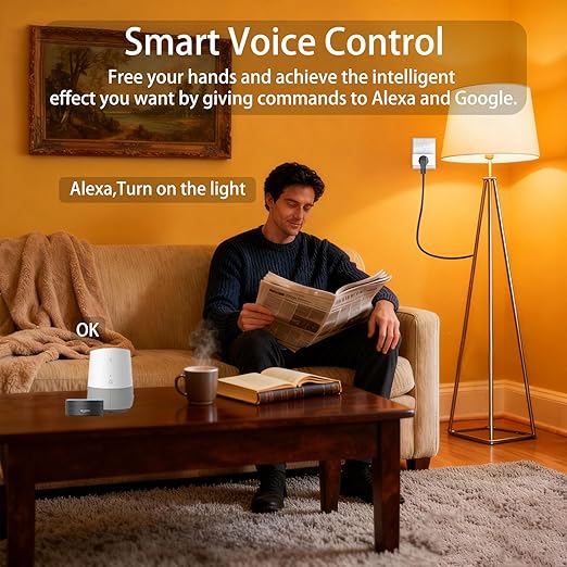 Smart Pro Series Energy Monitoring Plug 15A, Compatible with Alexa and Google Home, Smart Outlet Time Schedule with APP Remote Control, 2.4GHz Wi-Fi Only, ETL FCC Listed 2Pack