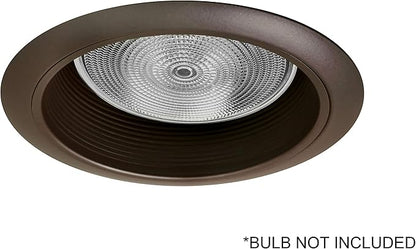 NICOR Lighting 6 inch Oil-Rubbed Bronze Recessed Baffle Trim, Fits 6 inch Housings (17510OB-OB)