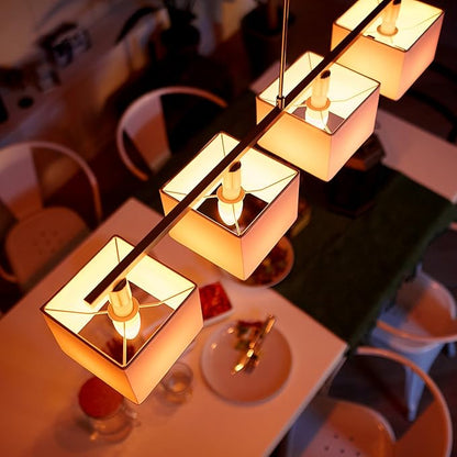 Candelabra LED Bulbs, 60 Watt Equivalent, 600LM Warm White 2700K, 6W, Type B Light Bulb, E12 Small Base, Decorative Chandelier Bulb, Ceiling Fan Bulbs, Non-Dimmable, Pack of 6