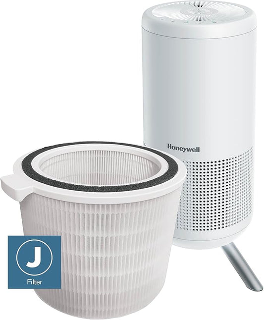Honeywell HEPA Air Purifier Filter. Air Filter for Airborne Allergens, Wildfire, Smoke, Dust, Pet Dander, Pollen & More. 1- Pack J HEPA Filter for Honeywell HP1830 Air Purifiers, HRFJ830