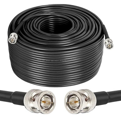 XRDS -RF 12G SDI Cable 300FT, SDI Video Cables 3G/6G/12G 75ohm BNC Male Cable Supports HD-SDI/3G/6G-SDI/4K/8K for Video Security Camera SDI Converter