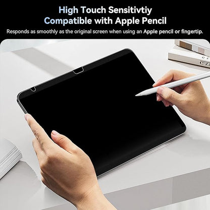 360° Magnetic Privacy Screen for iPad 10th Gen 2022 10.9 Inch & iPad 11th Gen A16 2025 11in, 4 Way Privacy Removable Anti Glare Blue Light Filter Shield Film Anti Spy Protector