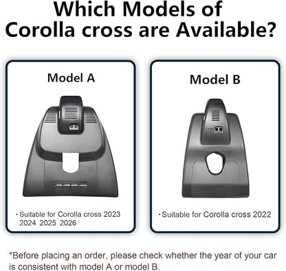 mangoal 4K Dash Cam Custom fit for Toyota Corolla Cross & Corolla Cross Hybrid 2022 (Model B), LE L XLE, Integrated OEM Look, 2160P UHD Video, Built-in WiFi & APP, Loop Recording,Easy to Install