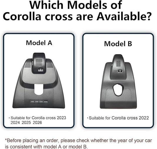 mangoal 4K Dash Cam Custom fit for Toyota Corolla Cross & Corolla Cross Hybrid 2022 (Model B), LE L XLE, Integrated OEM Look, 2160P UHD Video, Built-in WiFi & APP, Loop Recording,Easy to Install