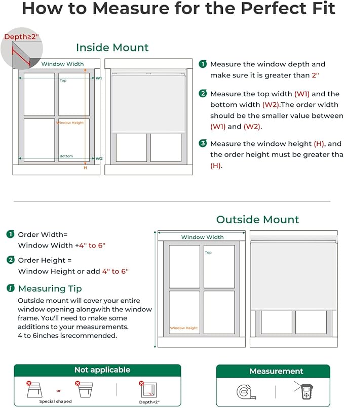 Allesin Motorized Blinds with Remote | Automatic Blackout Roller Shades, Easy Install & Smart Control Electric Blinds for Home Office, Living Room (White 23" W x 72" H)