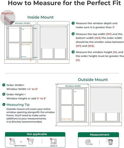 Allesin Motorized Blinds with Remote | Automatic Blackout Roller Shades, Easy Install & Smart Control Electric Blinds for Home Office, Living Room (White 23" W x 72" H)