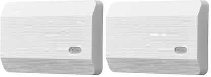 Newhouse Hardware CHM3D Door Chime,White,(Pack of 2)