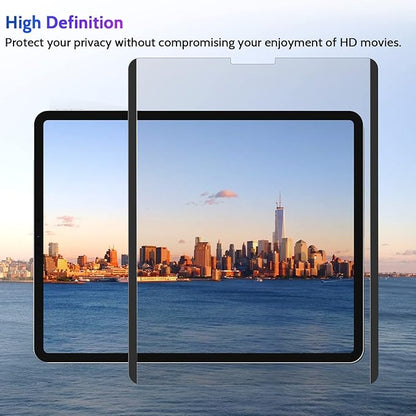 Peslv Magnetic Privacy Screen Protector for iPad Pro 12.9 Inch 2018 2020 2021 2022, Removable Anti Blue Light Glare Spy Private Filter