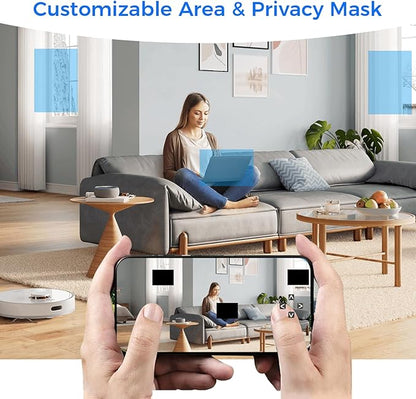 Hiseeu 4K PoE NVR Network Video Recorder,All-in-One 12" Monitor for Home Security Camera System,Support 4K/5MP/4MP/3MP/1080P PoE Camera,Motion Detect,24/7 Recording,Smart Playback,No HDD