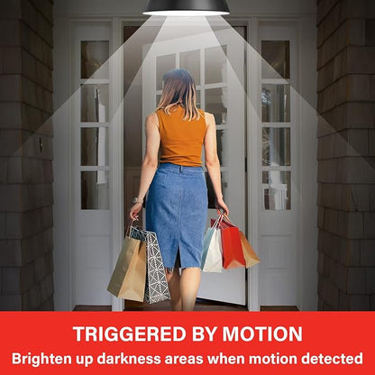 Sengled Motion Sensor Light Bulbs, A19, 5000K Daylight Motion Activated Dusk to Dawn Security Light Bulb, 11W (75-Watt Equivalent) Indoor Outdoor Lighting for Front Door Porch Stairs Hallway, 2 Pack