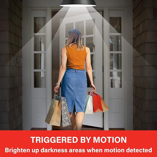 Sengled Motion Sensor Light Bulbs, A19, 5000K Daylight Motion Activated Dusk to Dawn Security Light Bulb, 11W (75-Watt Equivalent) Indoor Outdoor Lighting for Front Door Porch Stairs Hallway, 2 Pack