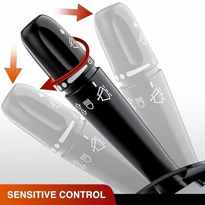 Nilight Turn Signal Switch Compatible with 2002 2003 2004 2005 2006 2007 2008 2009 Dodge Ram 2004-2009 Durango 2005-2010 Dakota 2007-2009 Aspen 2006-2009 Raider Blinker Lever Switch, 2 Year Warranty