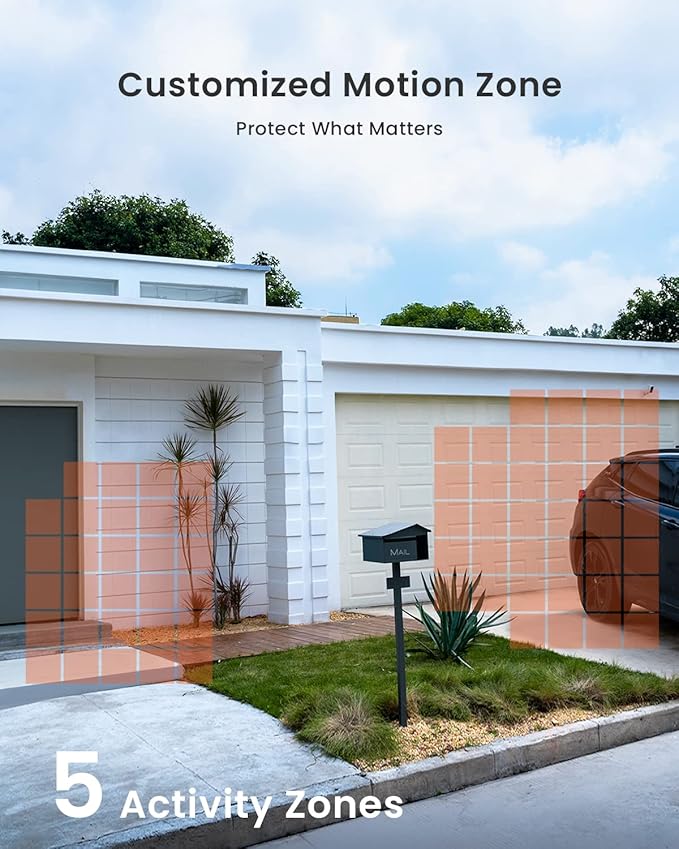 ieGeek Security Cameras Wireless Outdoor 4pcs, 2K 3MP Battery Powered WiFi Security Camera with Spotlight & Siren Alarm, Color Night Vision