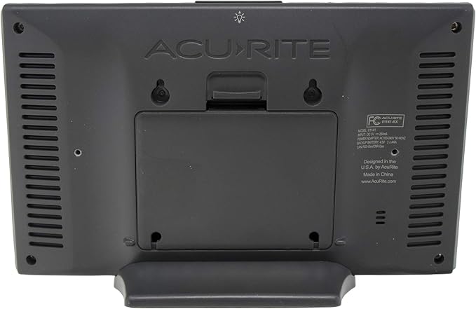 AcuRite Iris (5-in-1) Home Weather Station with Wi-Fi Connection to Weather Underground with Temperature, Humidity, Wind Speed/Direction, and Rainfall (01540M) , Black
