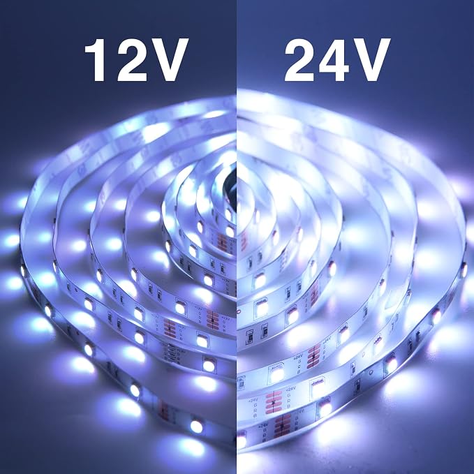 VOLIVO 200FT LED Strip Lights for Bedroom RGB Color Changing | Bluetooth App Control, IR Remote Control, Music Sync, Room Home Decor Lighting