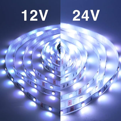 VOLIVO 200FT LED Strip Lights for Bedroom RGB Color Changing | Bluetooth App Control, IR Remote Control, Music Sync, Room Home Decor Lighting