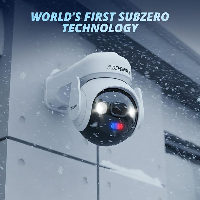 Solar 4K Security Cameras Wireless Outdoor, 360° PTZ, AI Human Detection, Color Night Vision, Battery Max with 5W Solar Panel, Weatherproof Home Surveillance - AOV AI Guard Ultra-Charge-2 Pack