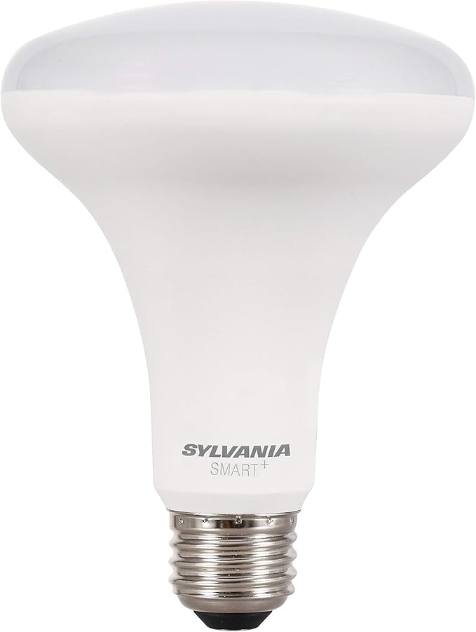 LEDVANCE Sylvania Smart+ Bluetooth Full Color and Tunable White BR30 LED Bulb, Fully Dimmable, Compatible with Alexa, Apple HomeKit and Google Assistant, 1 Pack