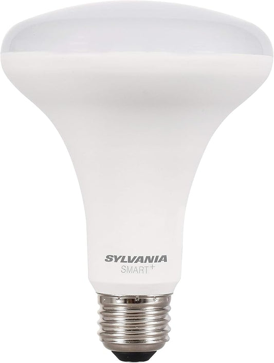 LEDVANCE Sylvania Smart+ Bluetooth Full Color and Tunable White BR30 LED Bulb, Fully Dimmable, Compatible with Alexa, Apple HomeKit and Google Assistant, 1 Pack