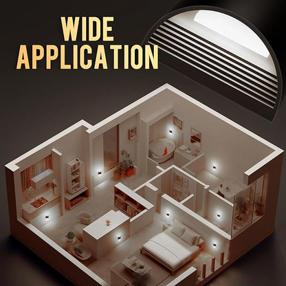 DORESshop Night Light, Night Lights Plug into Wall, Adjustable, 5000K | 3 Level Brightness Adjustable Night Light, Dusk to Dawn Sensor, Nightlights for Adults, Bedroom, Bathroom, Hallway, 4 packs