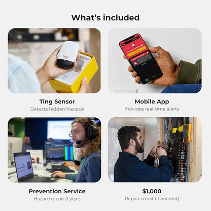 Ting Electrical Fire Prevention Sensor & Service - Residential Use Only