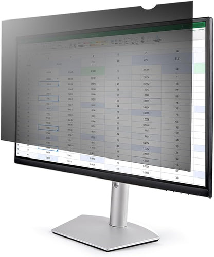 StarTech.com Monitor Privacy Screen for 21.5in Display, Widescreen Computer Monitor Security Filter, Blue Light Filter, TAA