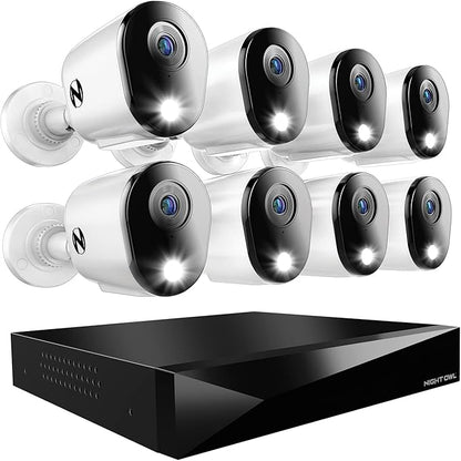 Night OWL FTD4-81-8L HD DVR Security KIT