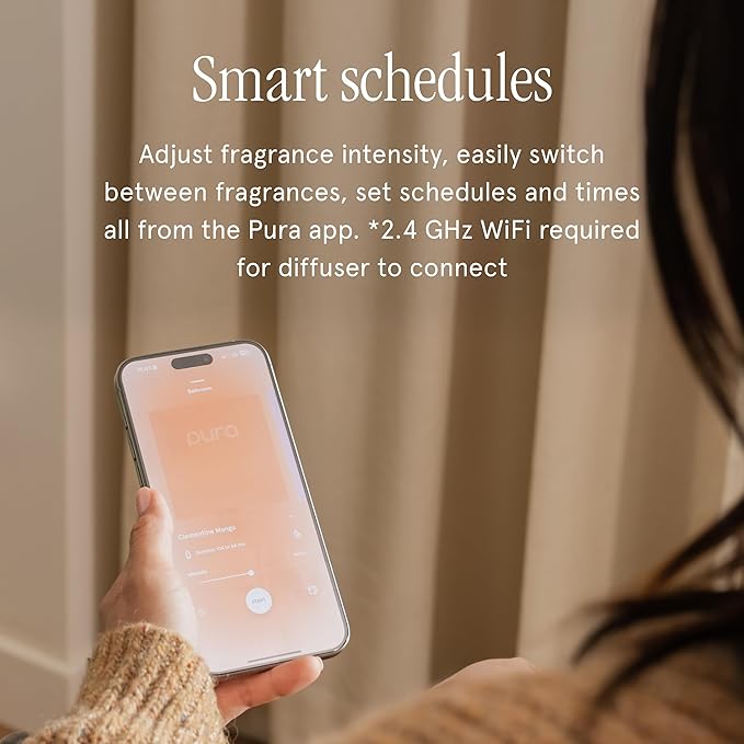 Pura Smart Home Scent Refill - Long-Lasting Premium Fragrance per Refill - Clean Diffuser Fragrance for Home, Office & Apartment - 2 Pack, Banana Birch