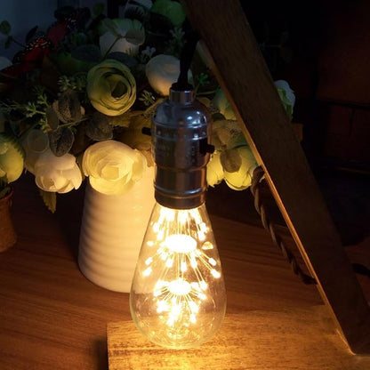 Kiven 3w LED Decorative Vintage Edison Bulbs Antique Style E26 110v Light Bulb Prefer for Indoor Outdoor Pendant Light(Package:1 Pcs)